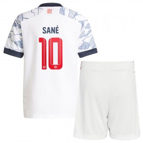 Fußballtrikots FC Bayern München Leroy Sane 10 Kinder 2021-2022 Kurzarm Ausweichtrikot kaufen